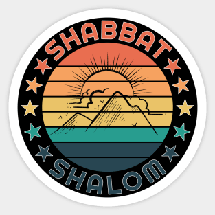 Shabbat Shalom Sticker